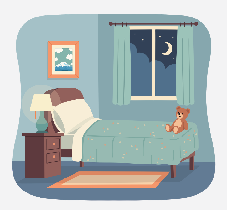 Image of a bedroom