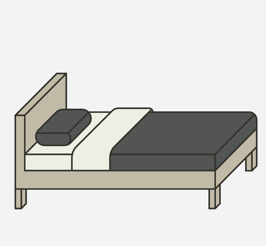 Image of a bed
