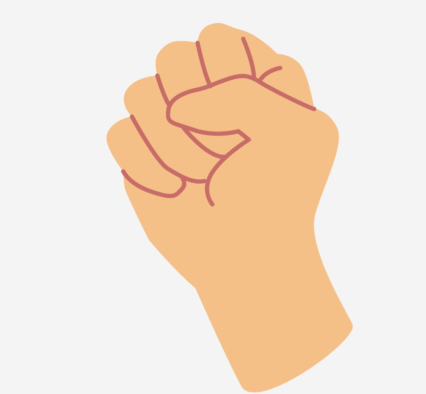 A clenched fist