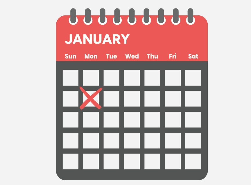 Image of a calendar