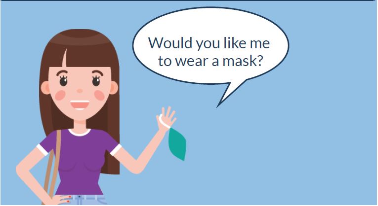 Wearing a Mask Social Story — , an ASERT Autism