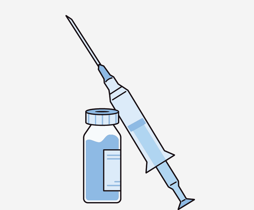 Image of a medicine vial and syringe